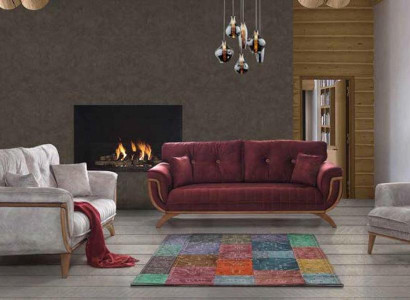 Luxury Suite Set Sofa set 3+3+1 Seater Modern Sofas Armchair